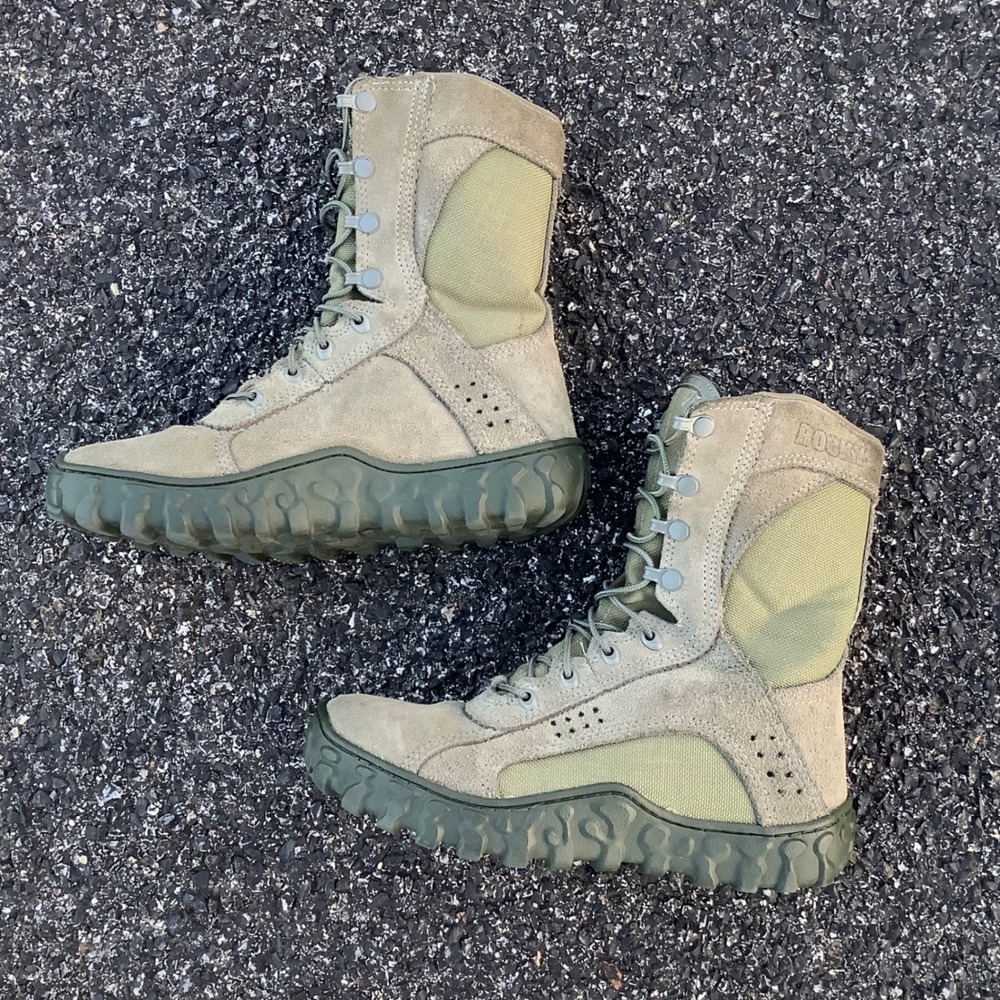 Rocky S2V Special Ops Tactical Military Boots Sage Green Vibram Womens 7.5 M